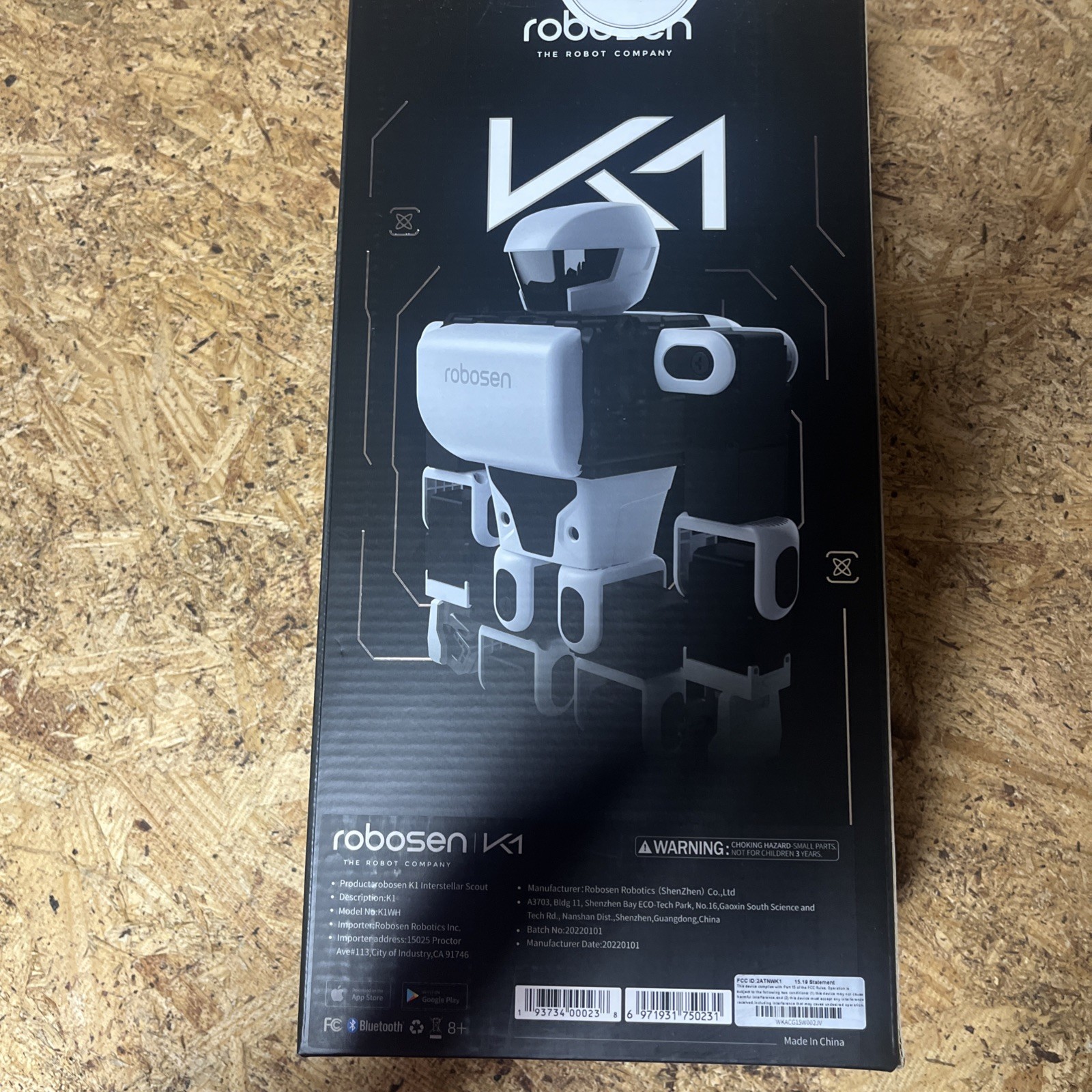 ROBOSEN Interstellar Scout K1 Interactive Programmable AI Robot