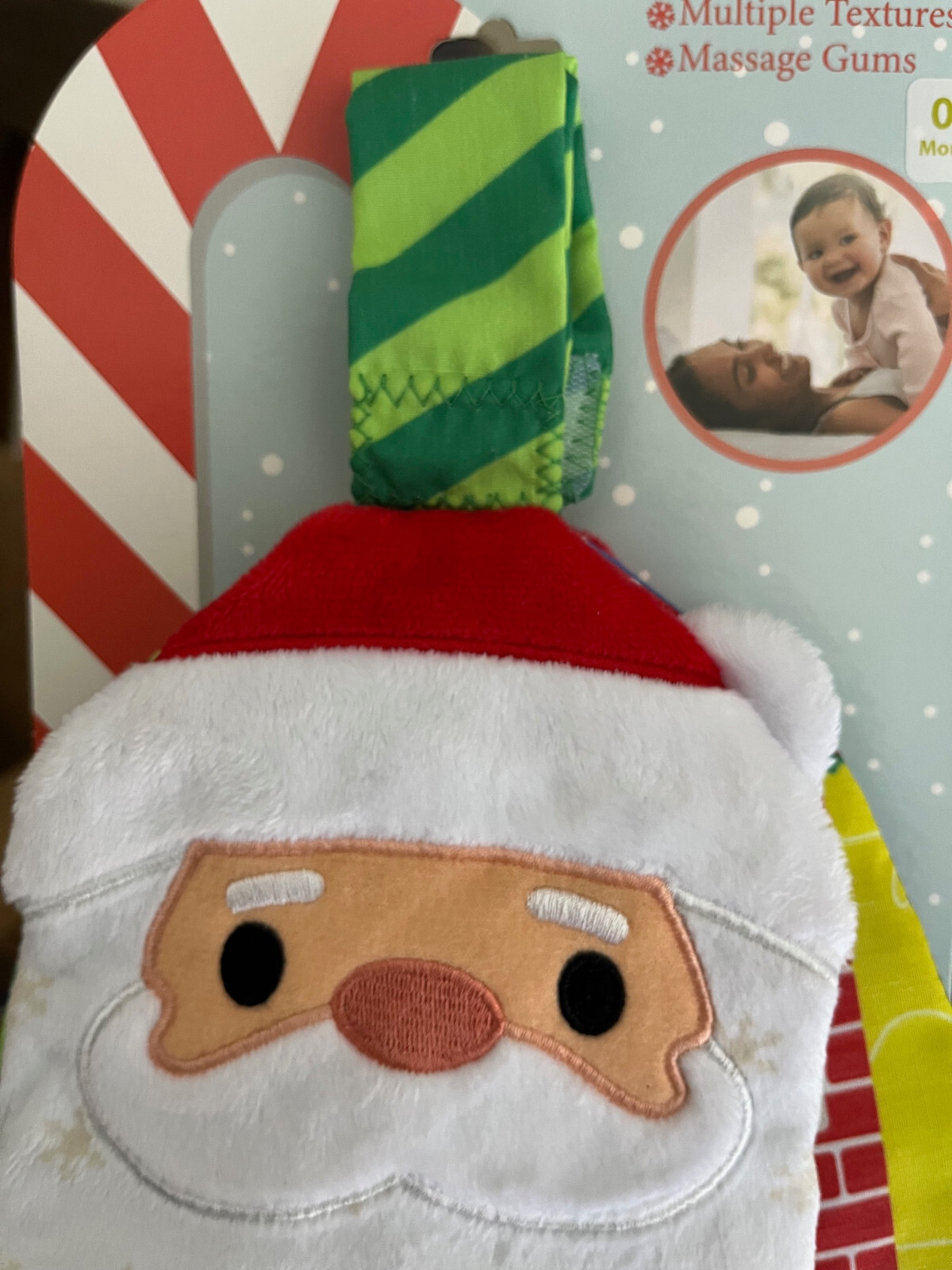 Sunny Days Crinkle Book – Santa