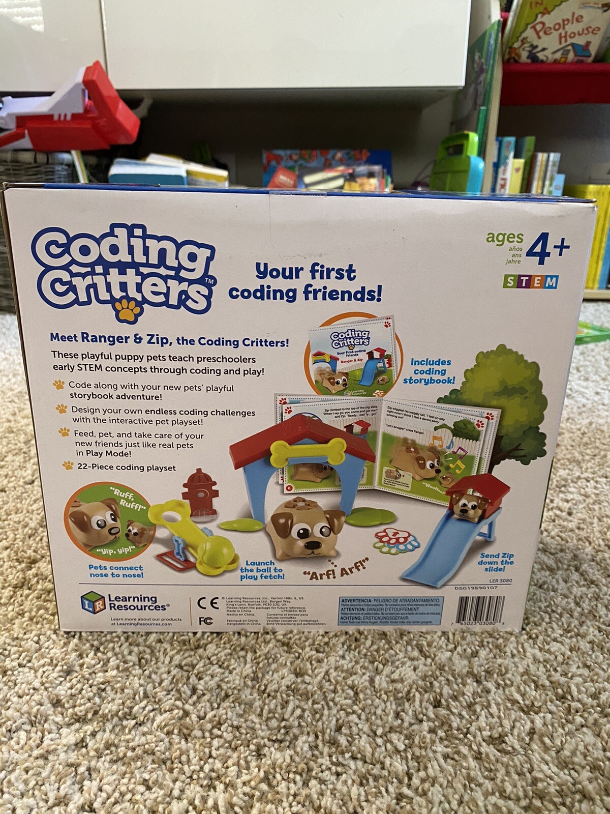 Learning Resources Coding Critters Ranger & Zip – LER3080