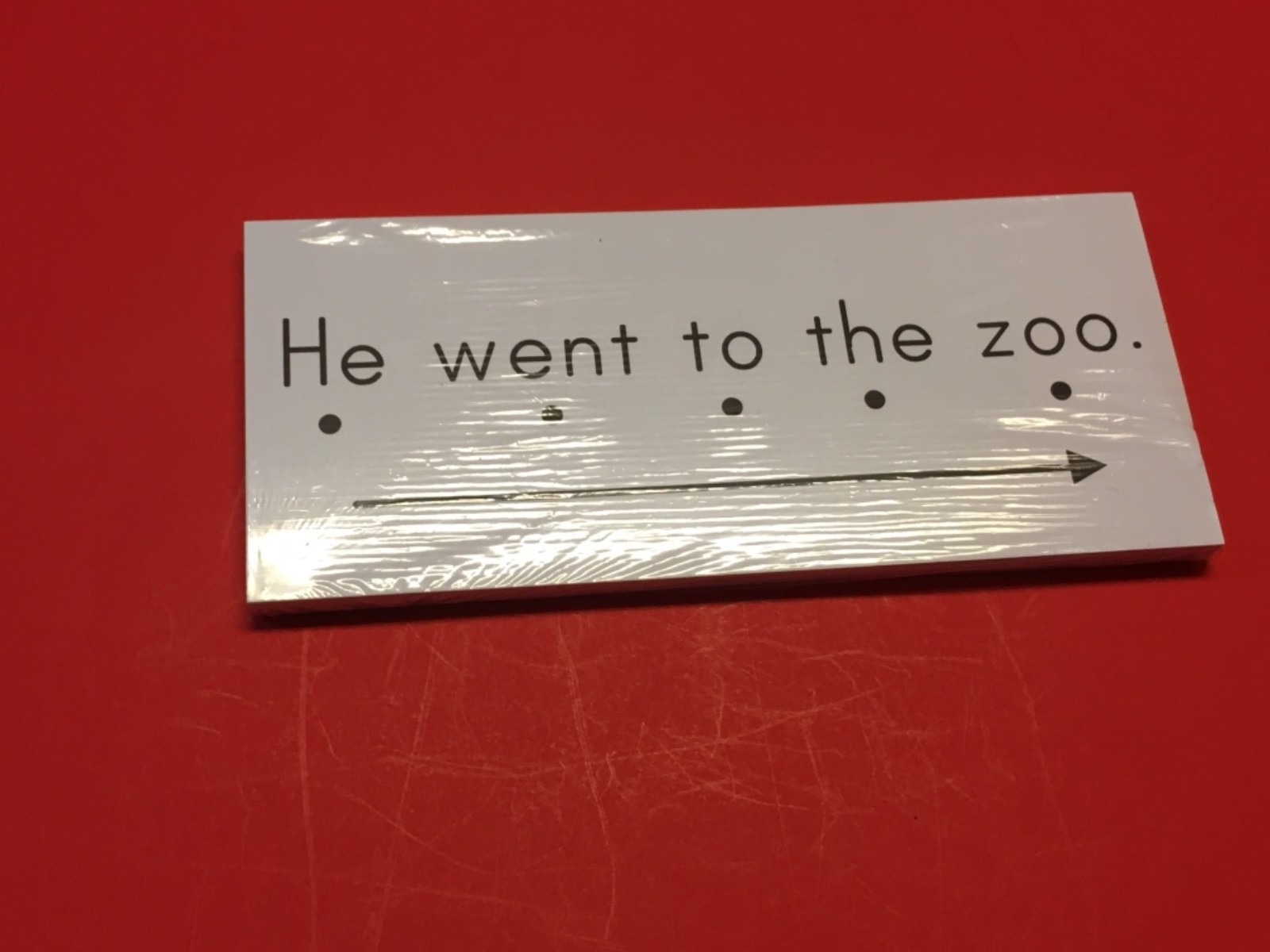 Sight Words Sentence Reading Cards. 30 cards