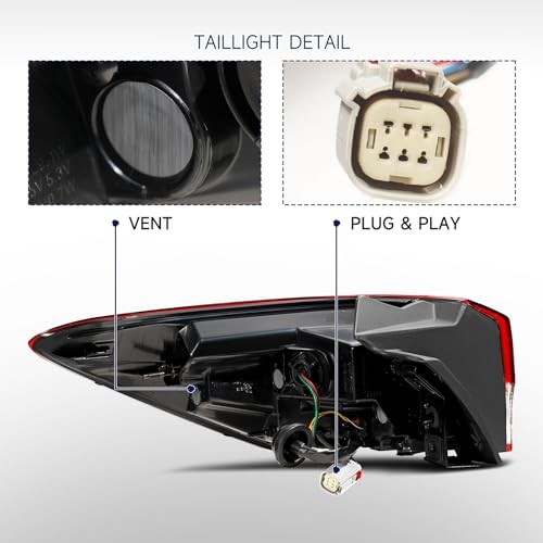 Tail Light Assembly Compatible with 2021-2023 Chevy LED-Right Passager Side