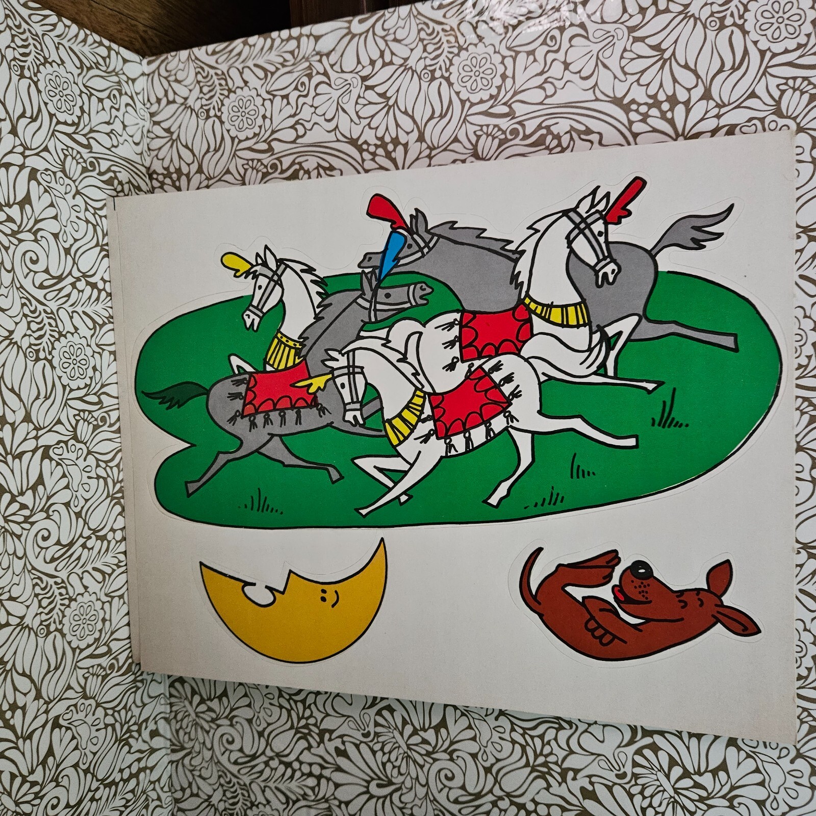 Vintage Mother Goose Rhymes Flannel board NIP cutouts Teacher Preschool Literacy