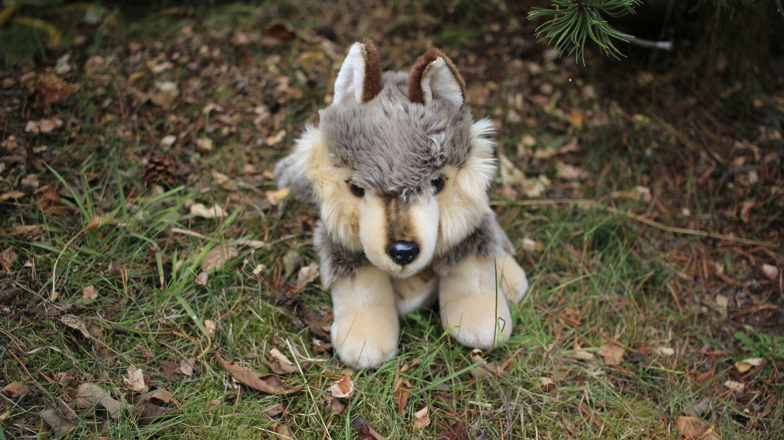 Wolf Heirloom Stuffed Plush Toy 14″ – F1701 B130