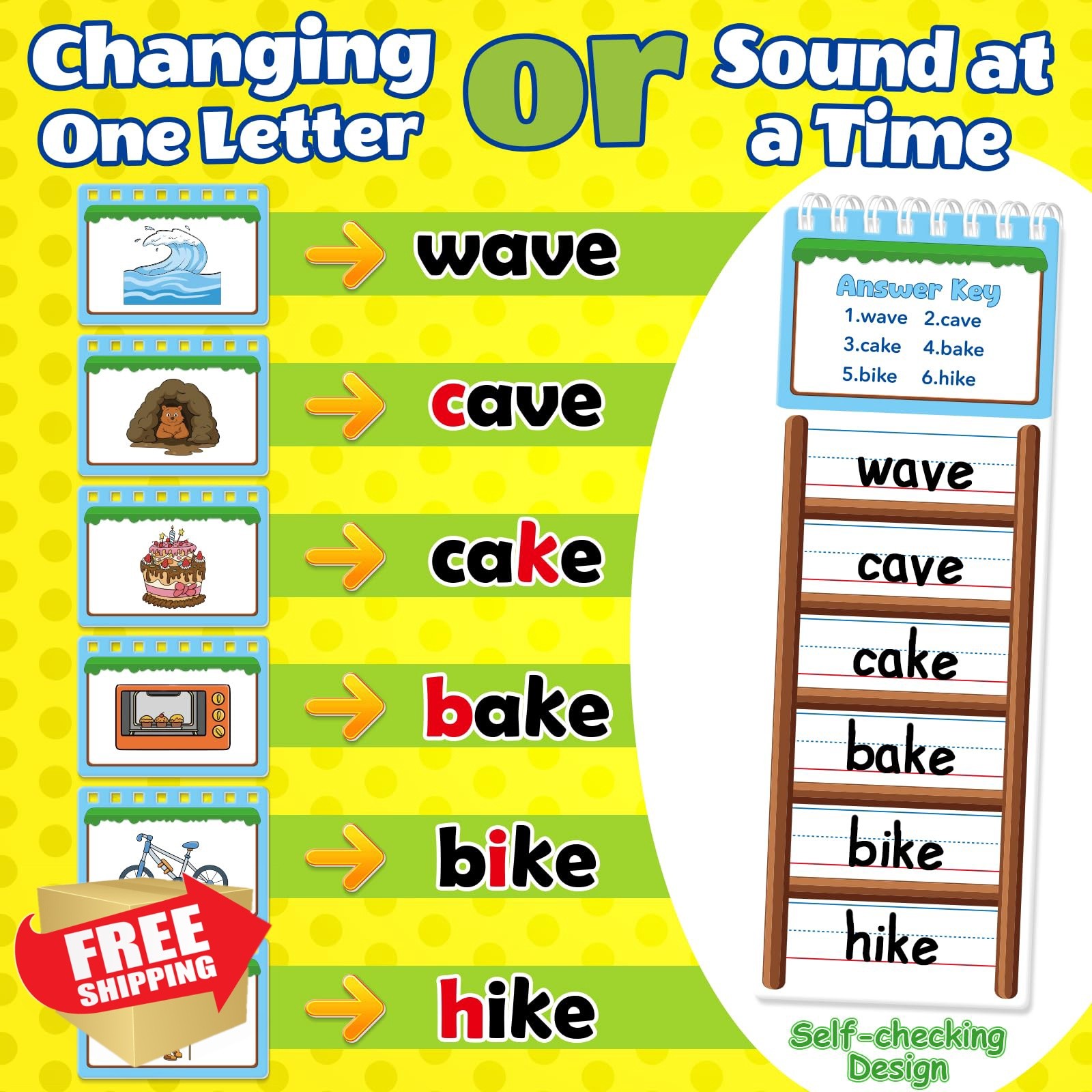 SkilLify Sight Words Flash Cards Kindergarten Flip Books