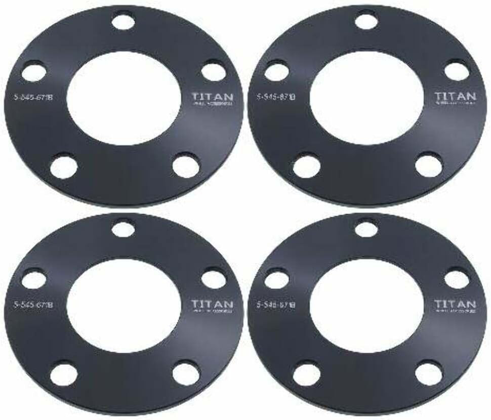 5Mm 5X4.5 Hubcentric Wheel Spacers – Wider Stance, Increased Clearance, Fits Mit