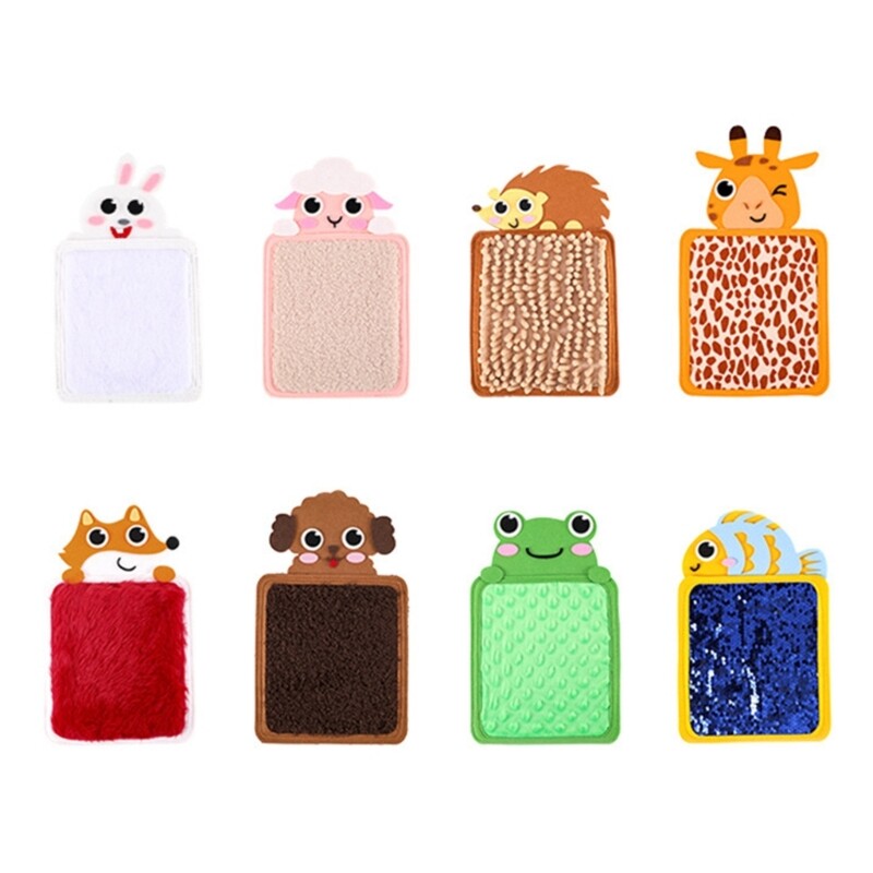 Tactiles Mat Toy Kids Hand-Eye Coordination Cartoon Visual Sensory Board Toy