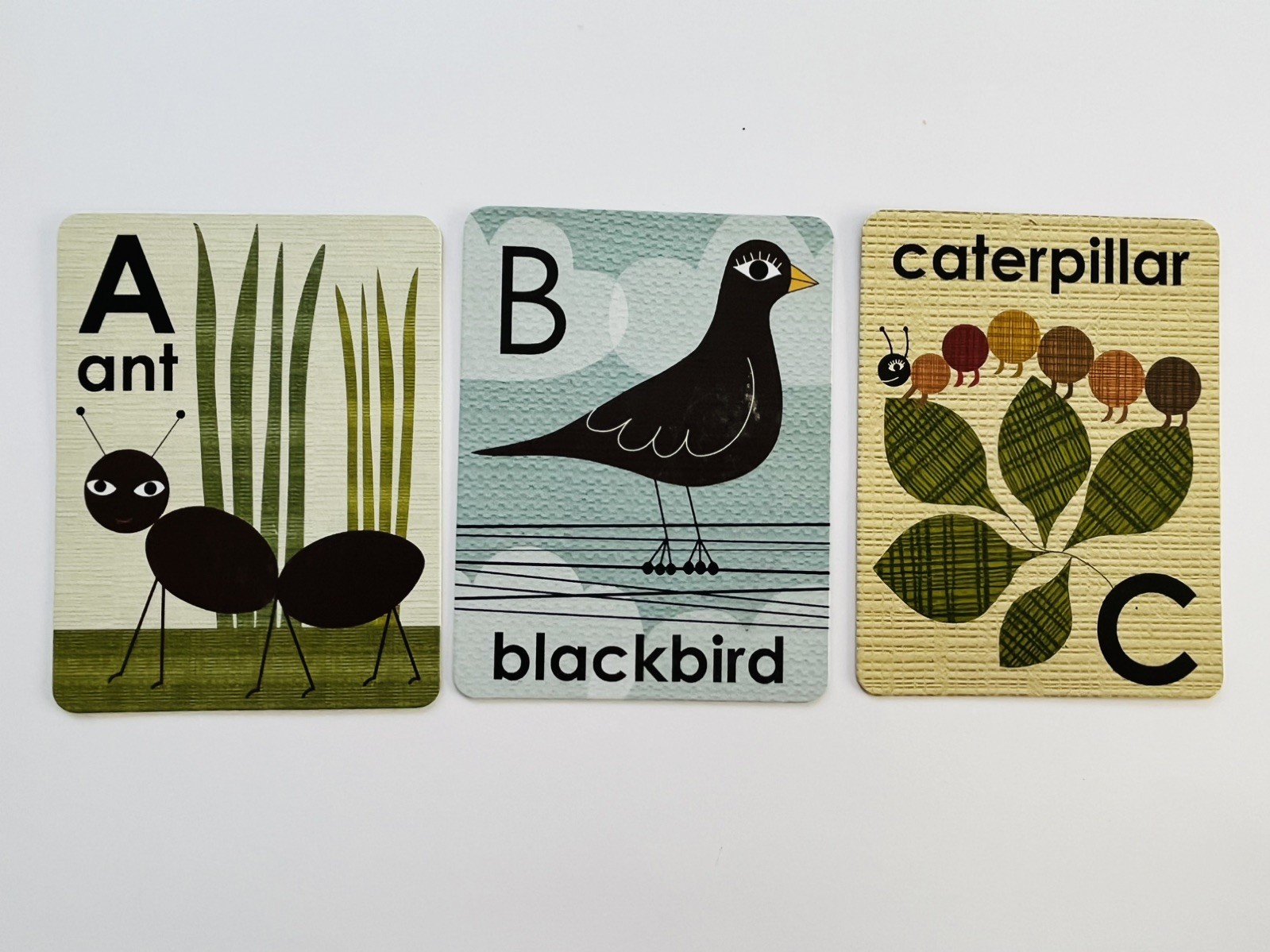Illustrated Alphabet ABC Animals Flash Cards Lisa Dejohn Chronicle Books
