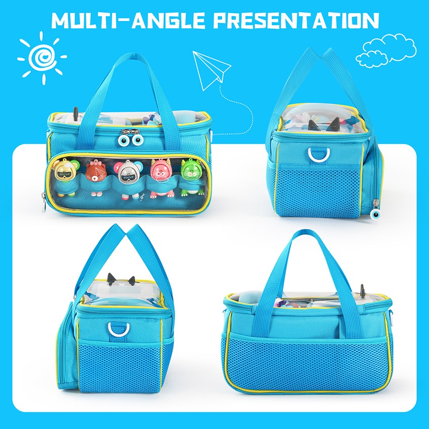 Transparent Lid Storage Bag Carrying Casefor TONIEBOX Starter Set