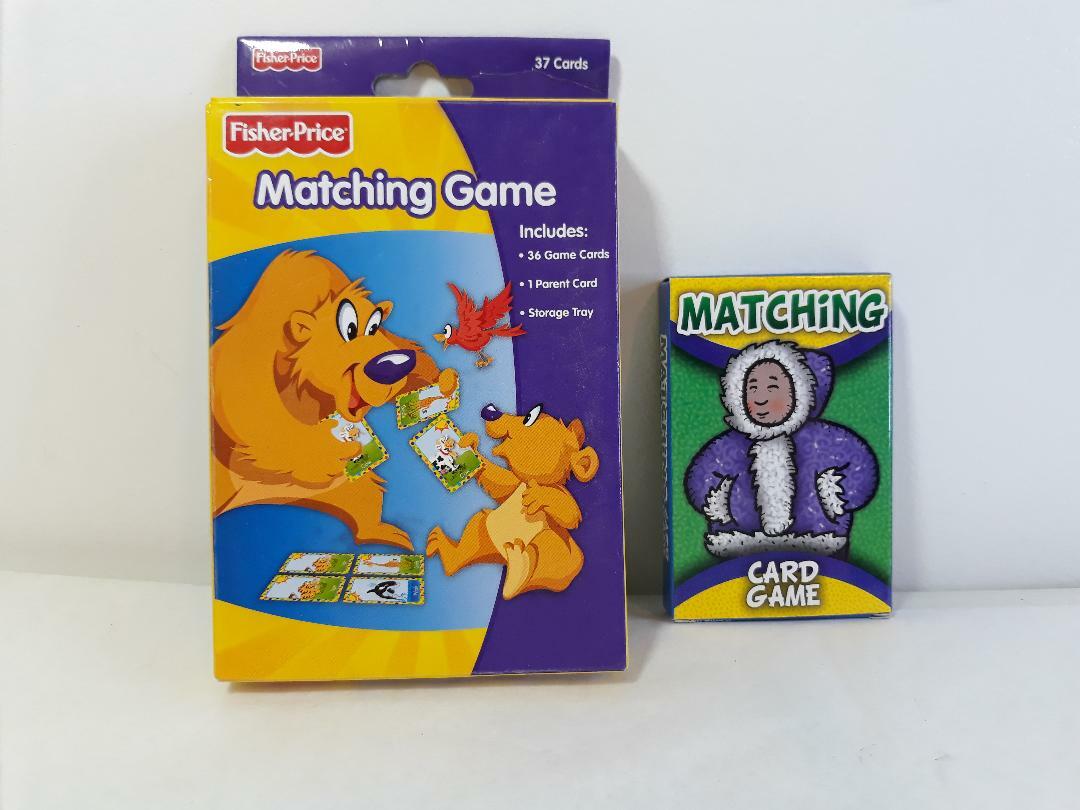 Lot of 2 Card Games for Children Fisher Price Co & US Playing Co ~ Ships FREE
