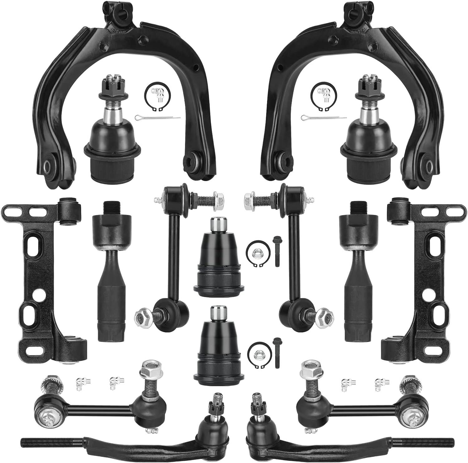 Front Upper Control Arm Suspension Kit Fit for Chevrolet Trailblazer, SSR