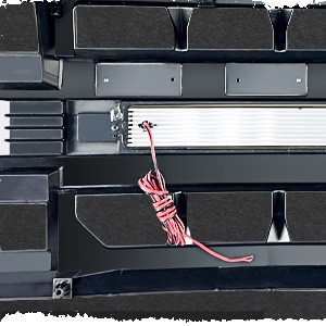 Front Grill Replacement for F150 2009-2014, Matte Black Front Bumper Grille