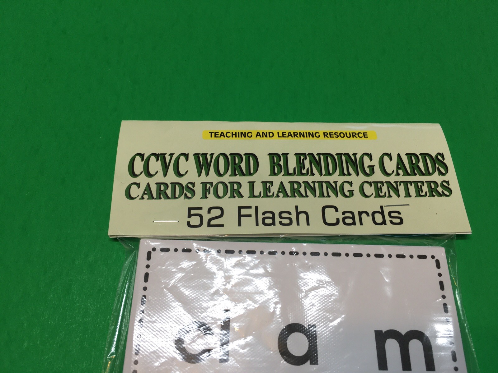 Word Blending Cards Set Of 3 Phonics Reading Activity For Kindergarten