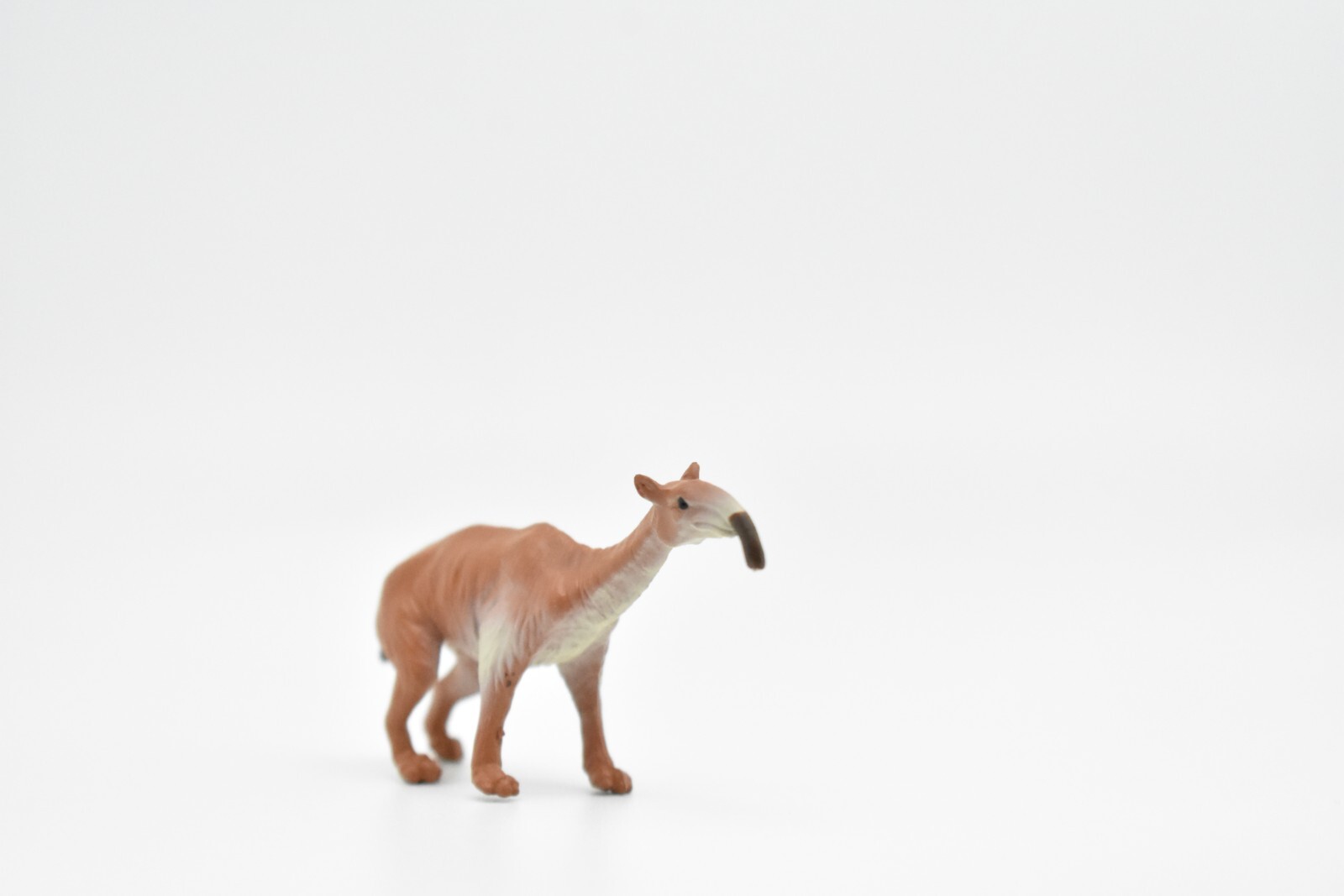 Macrauchenia, Long Neck Llama Ice Age Mammal, Realistic Plastic Toy 3″ F3133B224