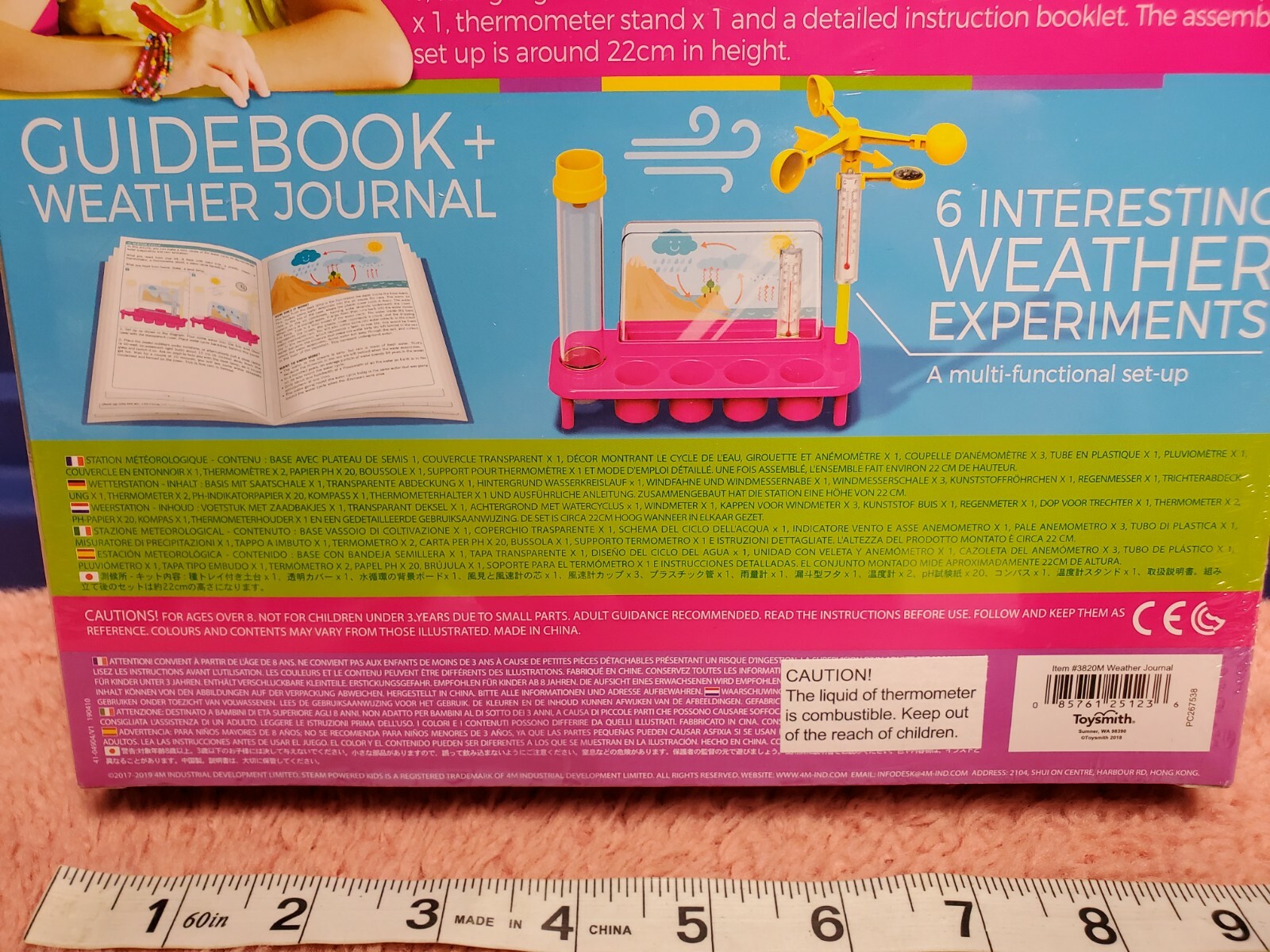 Steam Powered Kids “Weather Station” Kids Technology Science Craft Kit *$25*