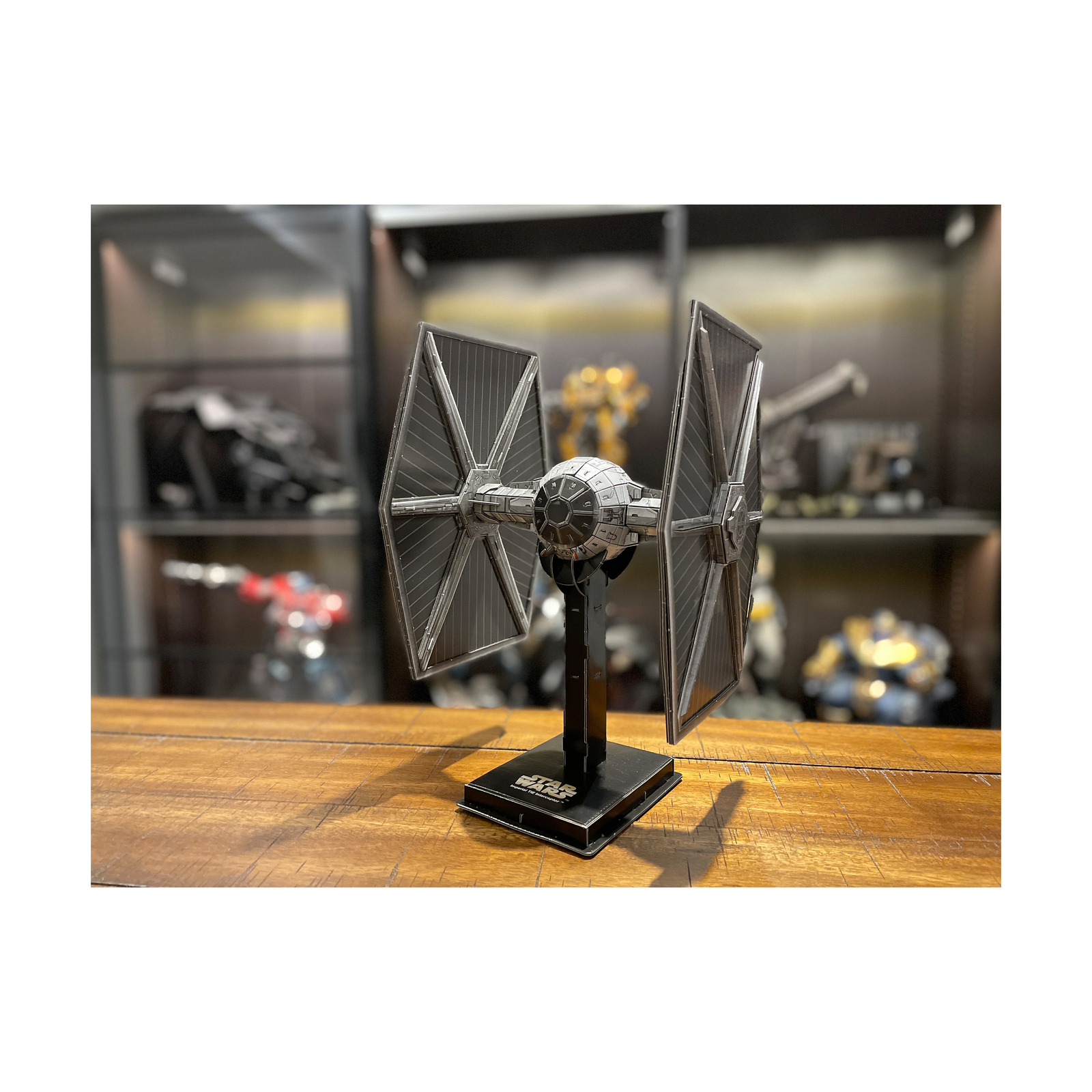New – 4D Cityscape Star Wars – Imperial TIE Fighter Paper Model Kit: 116 Pcs