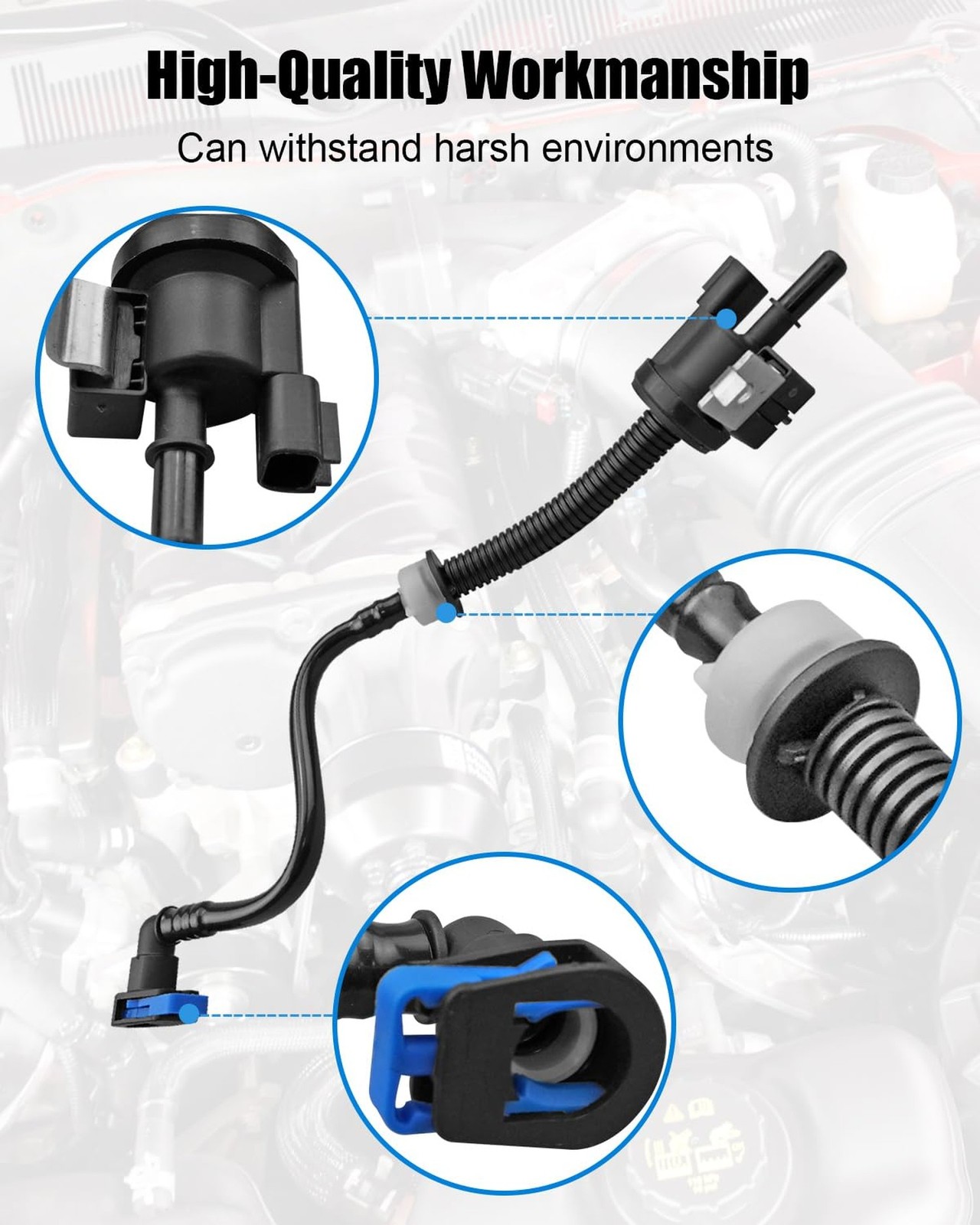 994-554 Vapor Canister Purge Valve Fit for Ford Mustang 2015-2021 2.3L | Evap…