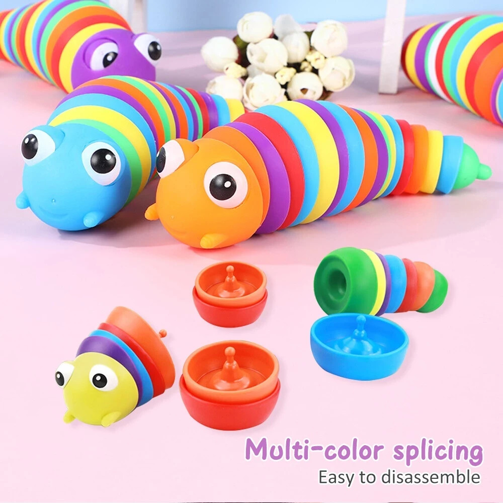 3D Insect Toy Caterpillar Toy Interesting Sensor Happy Decompression Baby
