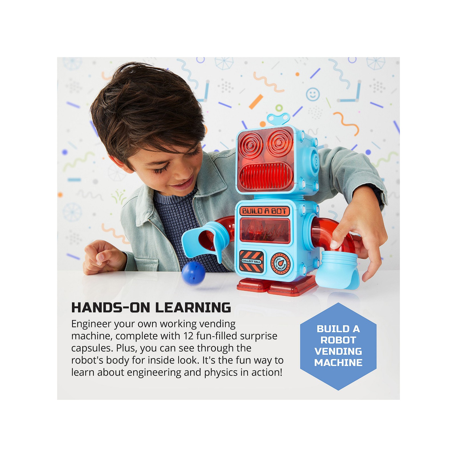 Discovery Mindblown Diy Vending Machine Toy 1016952 – BLUE ONE SIZE