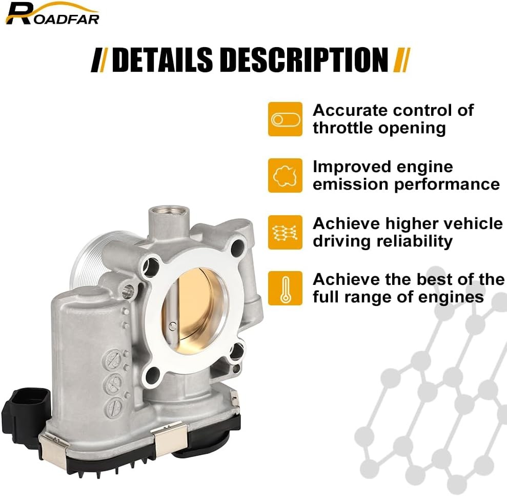 Electric Throttle Body S20191 28075508 V40810016 for 13-21 for Buick Enc