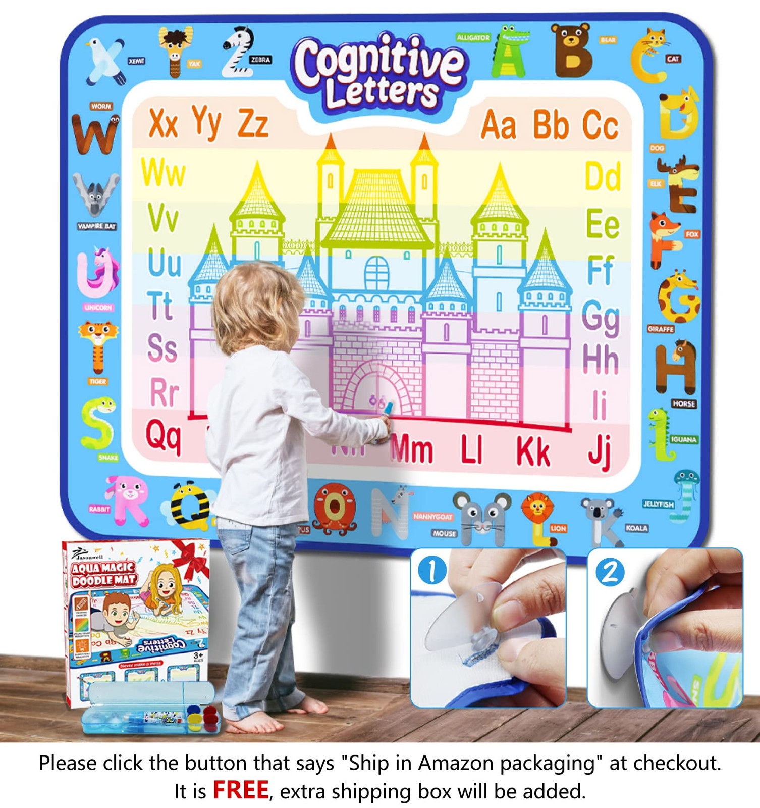 Jasonwell Magnetic Tiles Building Blocks Set – STEM Educational Toy for Kids