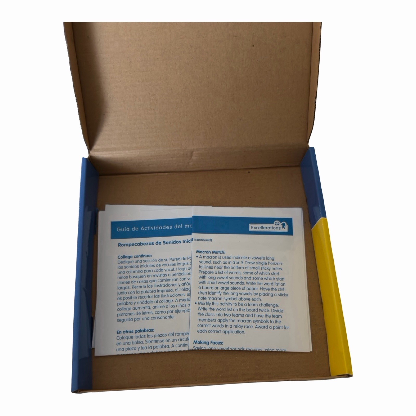 Excellerations Engineering Discovering Vowels Puzzle STEM Educational Science