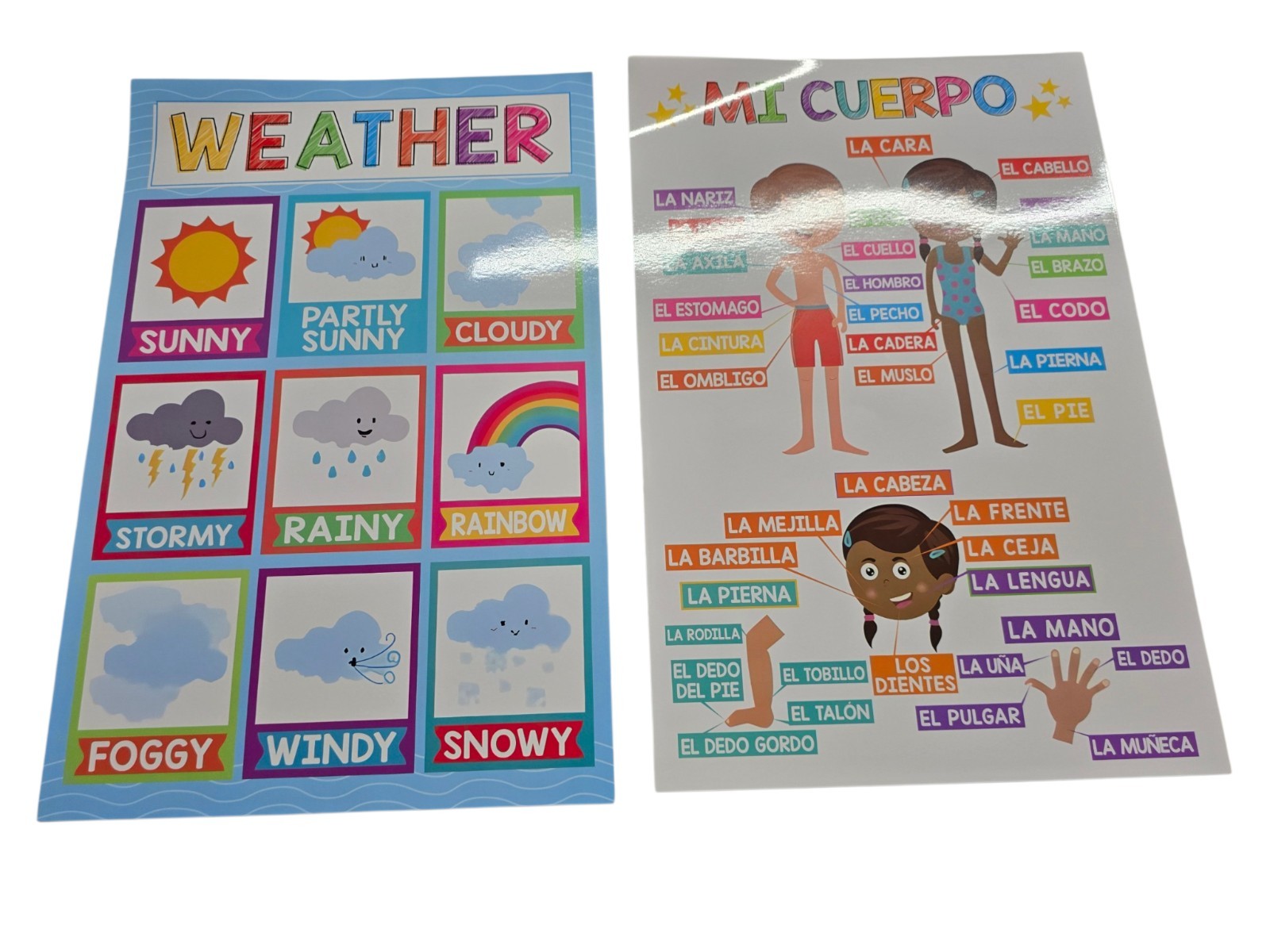 Hadley designs educational posters set of 16 for preschool & kindergarten classr