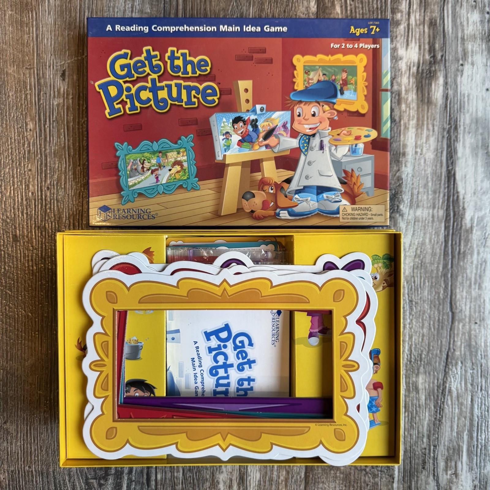 Learning Resources – Get The Picture – A Reading Comprehension Main Idea Game