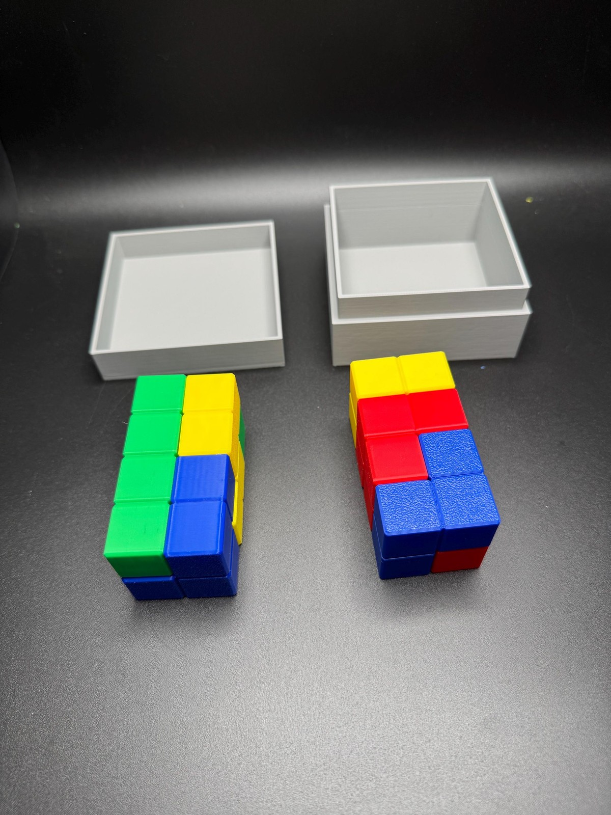 Tetracube Puzzle – 8 Unique Pieces – Fun STEM Learning Tool & Gift for Puzzle