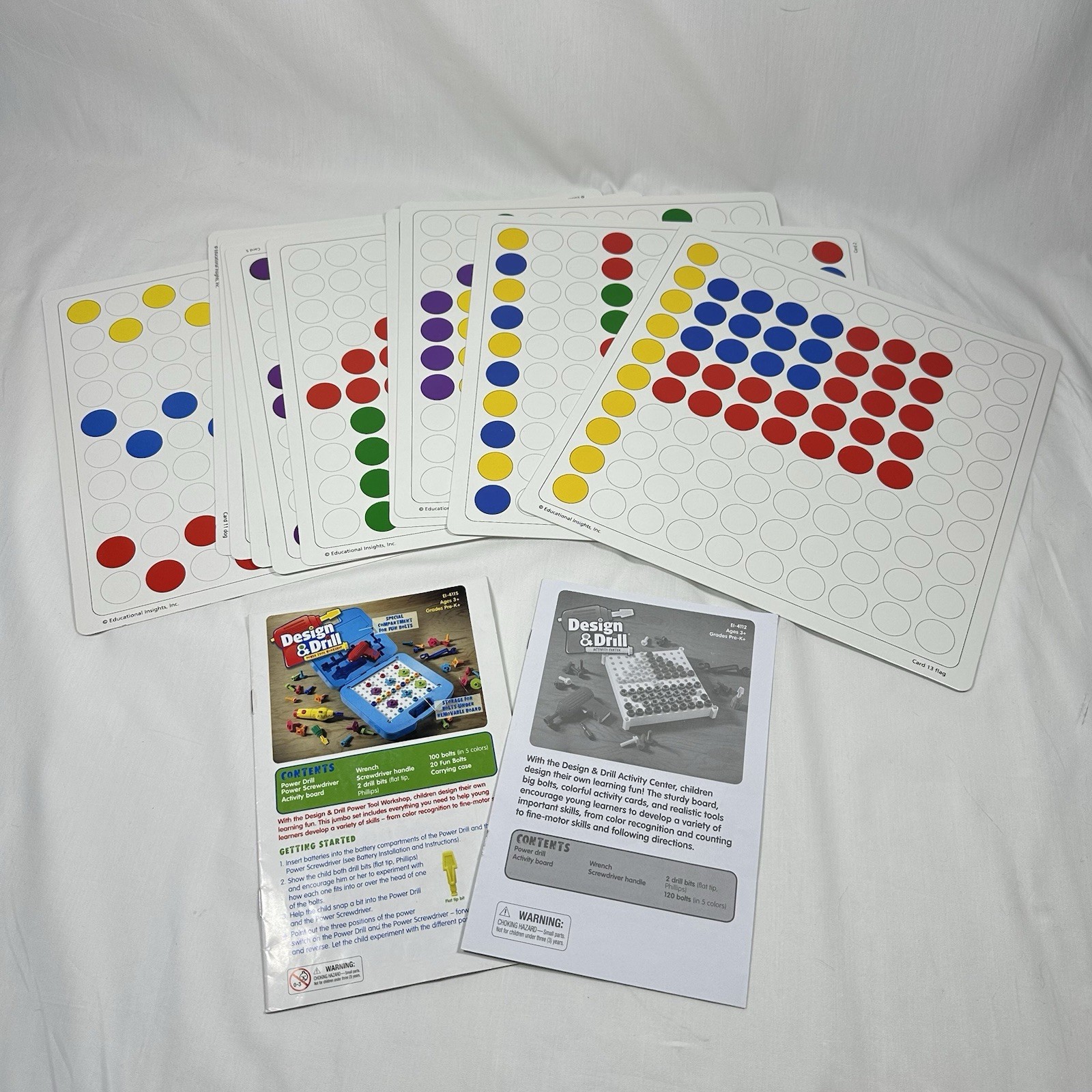 Design & Drill – HUGE LOT – STEM Construction Toy – Educational Insights
