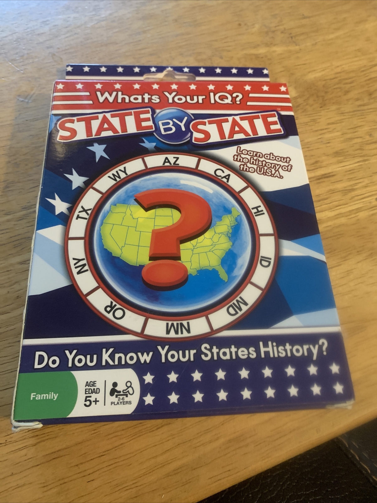 State By State The History Of The USA States Ages 5+ Learning Cards 52 States