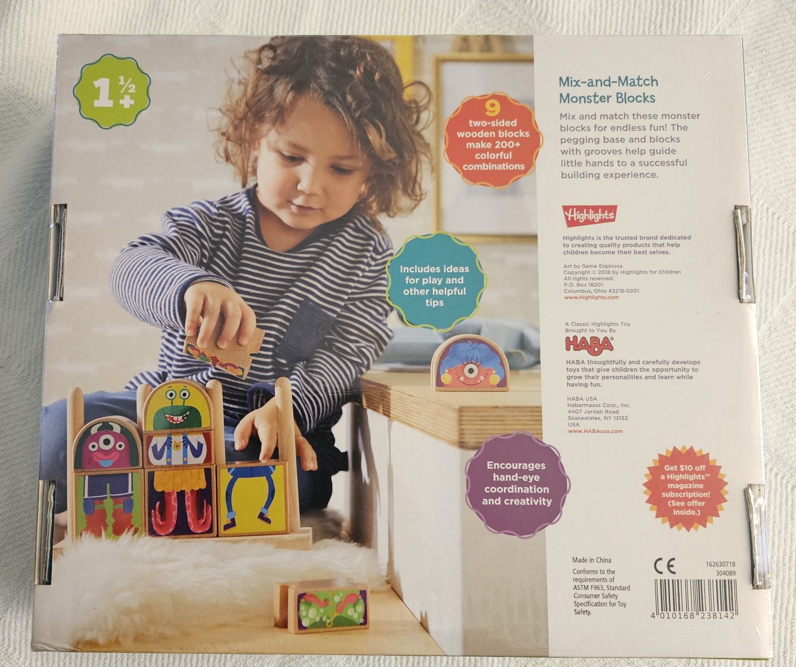 Highlights MIX-and-Match Monster Blocks