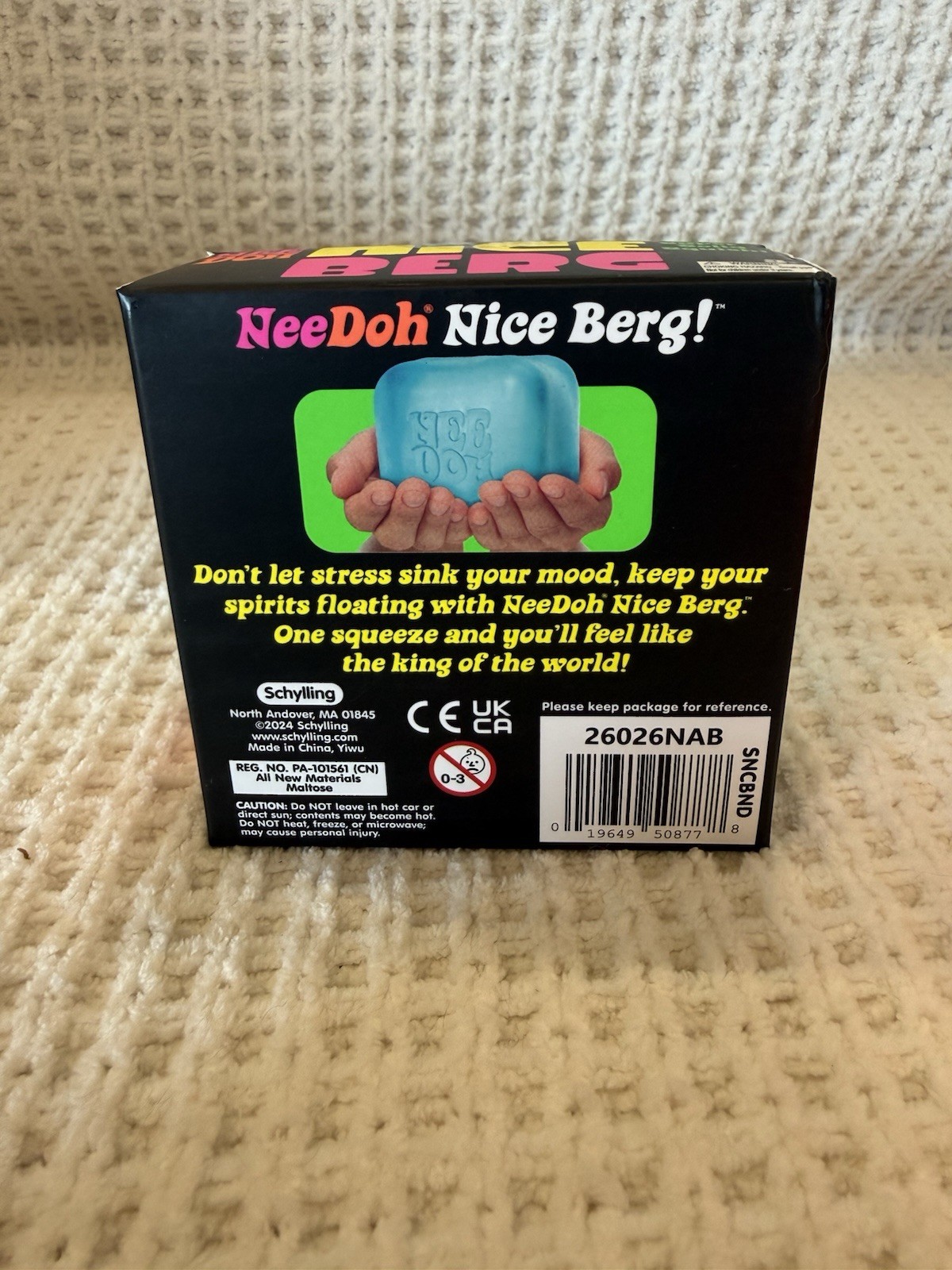 NeeDoh And jumbo Squishy Gift Set/Treasure chest