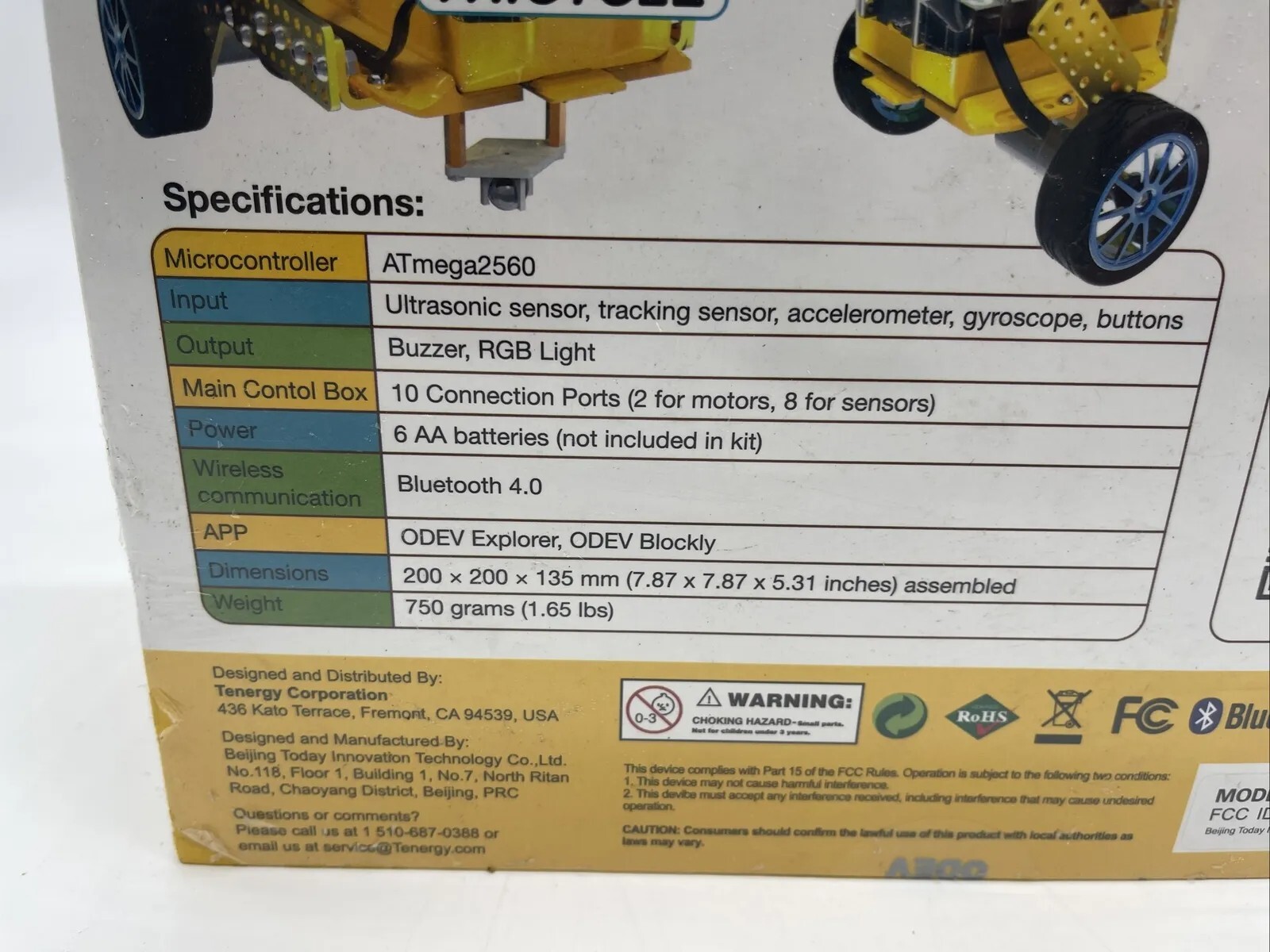 Tomo 2 in 1 Stem Robotic Kit DR-01Y Transformable and Programmable APP Robot