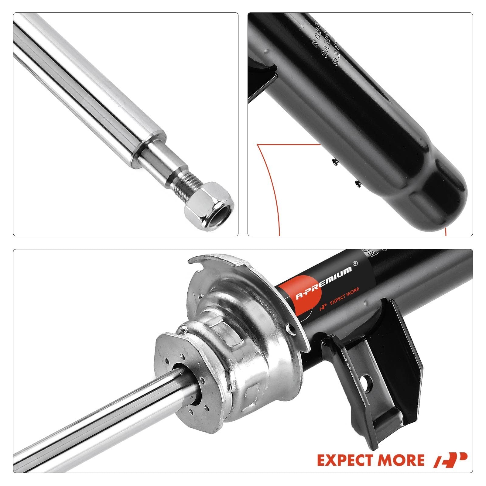 A-Premium Front Shock Strut Compatible with BMW 325xi 2006, 328i xDrive 2009-…