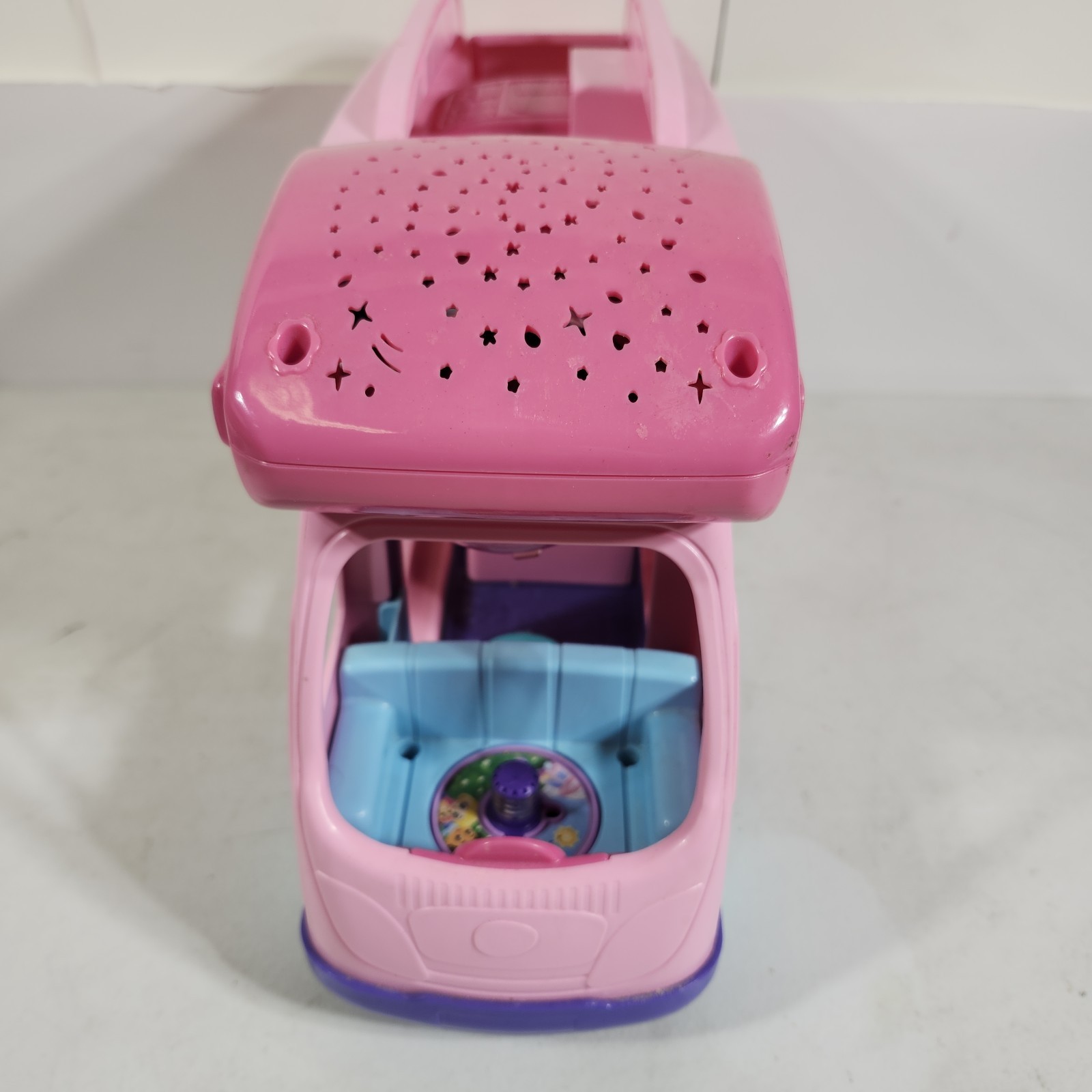 VTech Starlight Vacation Camper Pink Teaching Kids Toy Vehicle Tested Works
