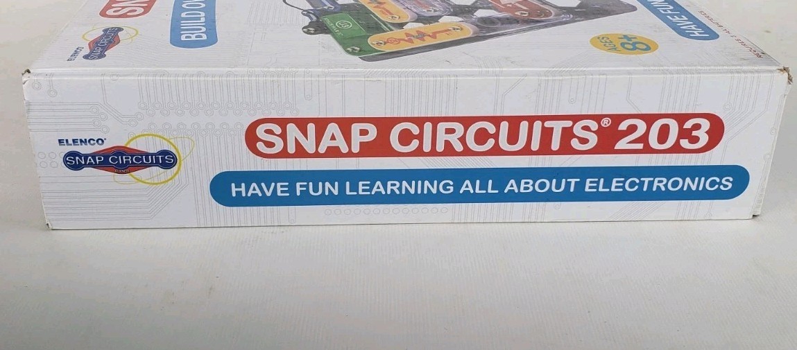 Snap Circuits 203 Electrical Project Kit 200+ Projects Elenco Complete