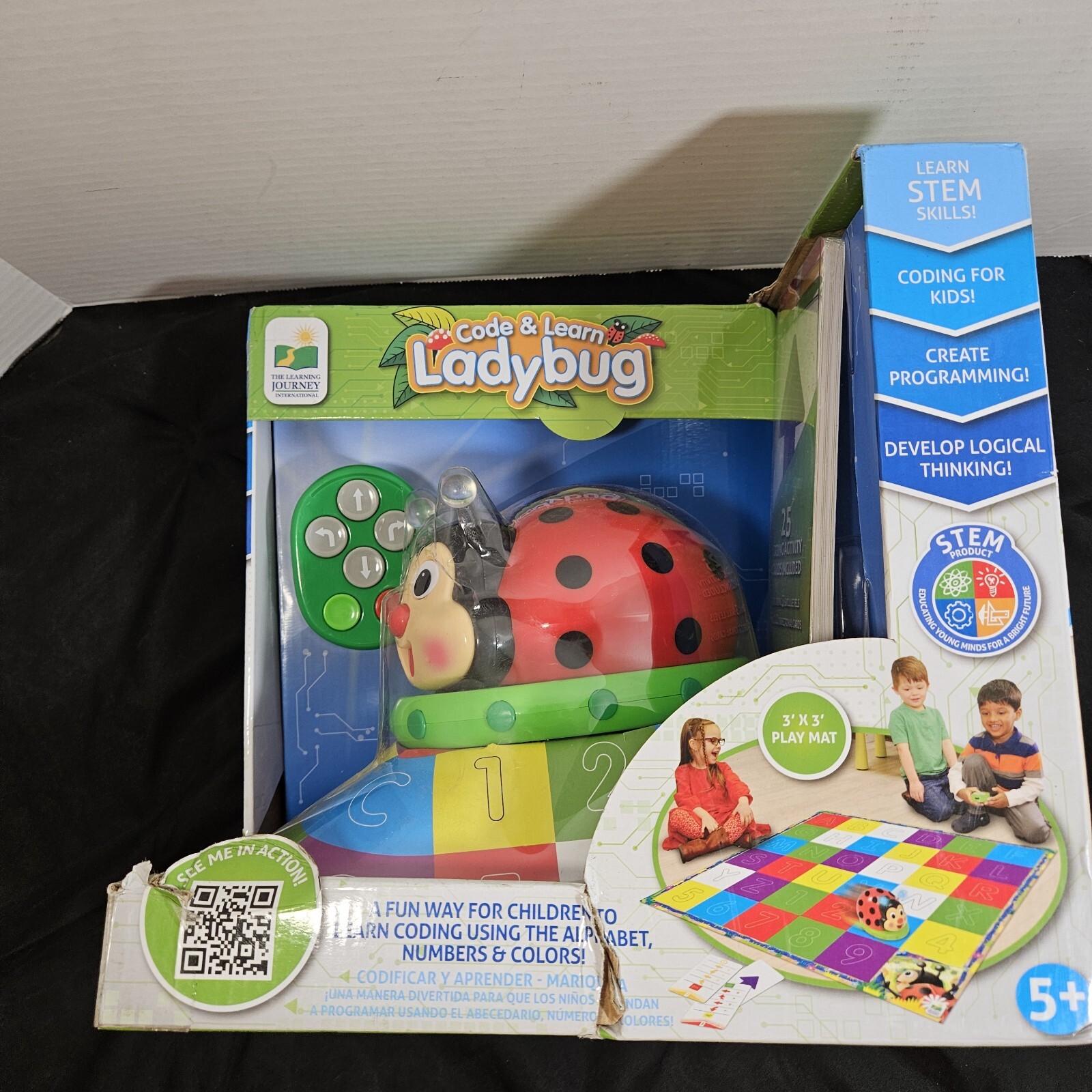 The Learning Journey Code & Learn Ladybug Children’s Learning Toy Alphabet