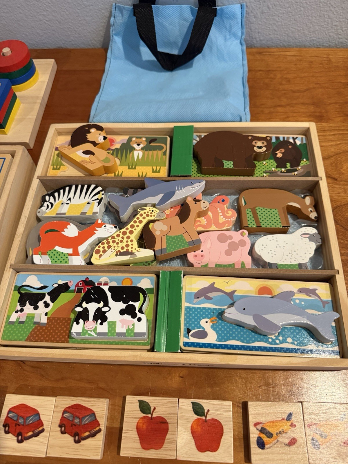 Large set of children’s educational play toys, activities, games, vintage & new