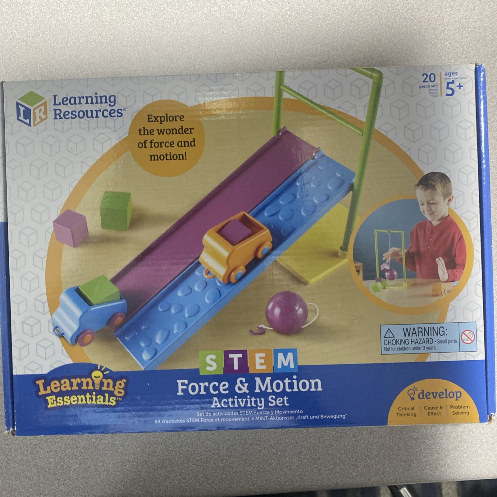 Learning Resources STEM Force & Motion Activity Set – BRAND NEW