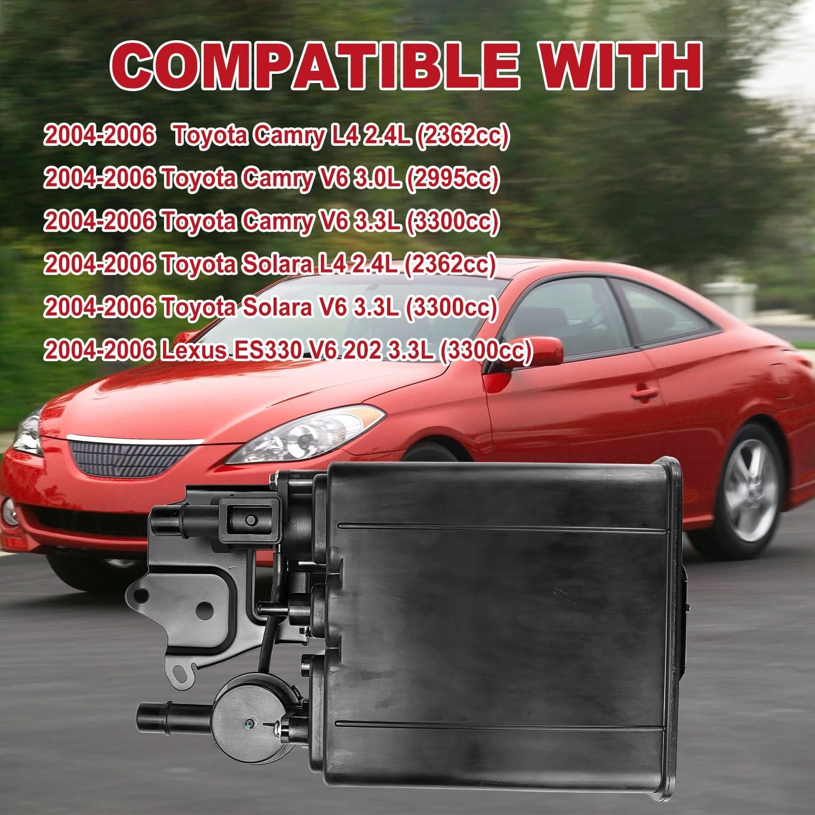 Vapor Canister 911-449 For Toyota Camry Solara L4 2.4L /V6 3.0L 3.3L For Lexu…