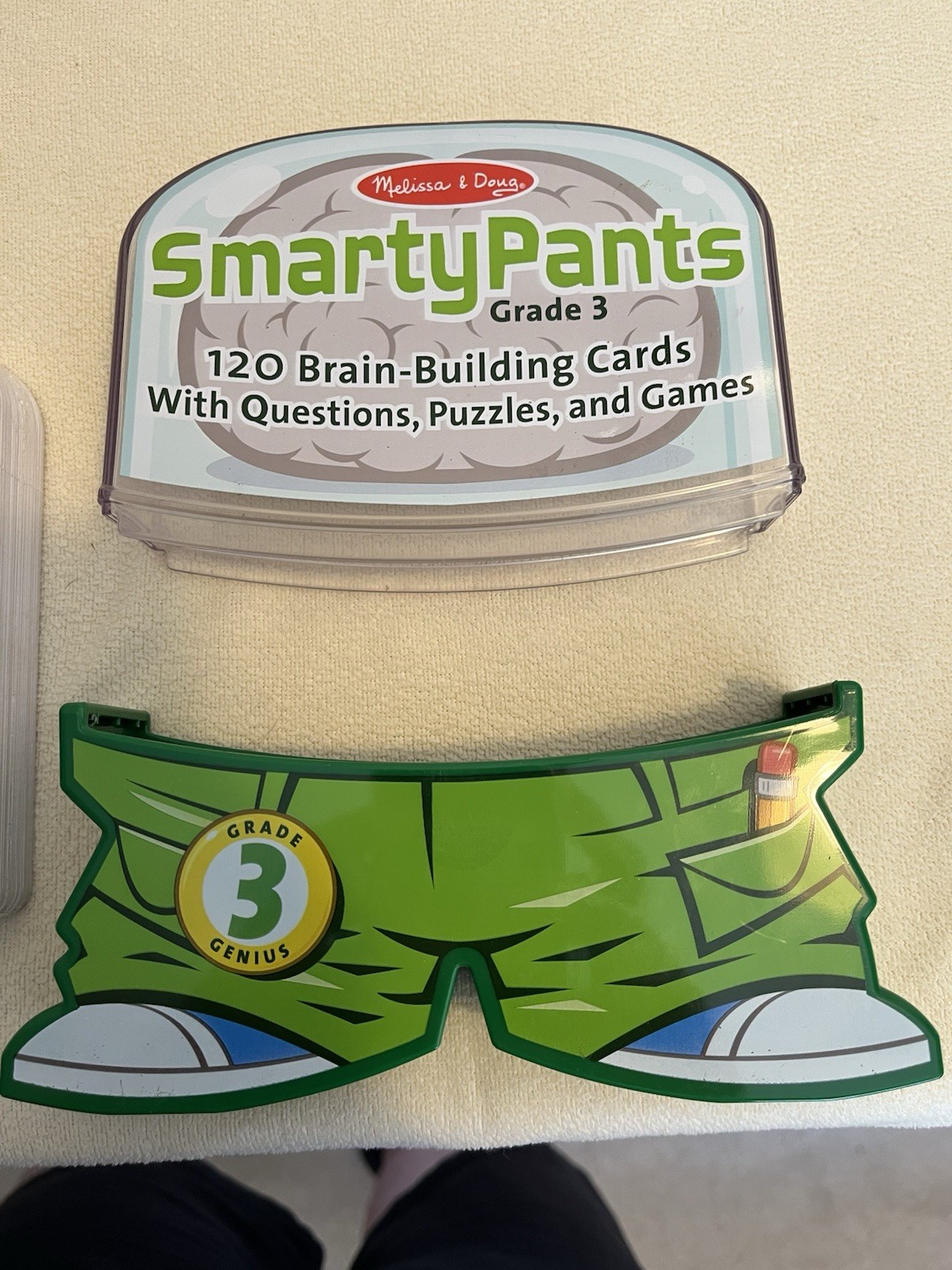 Melissa & Doug SmartyPants Grade 3 Math & Logic 120 Cards Games snd Puzzles
