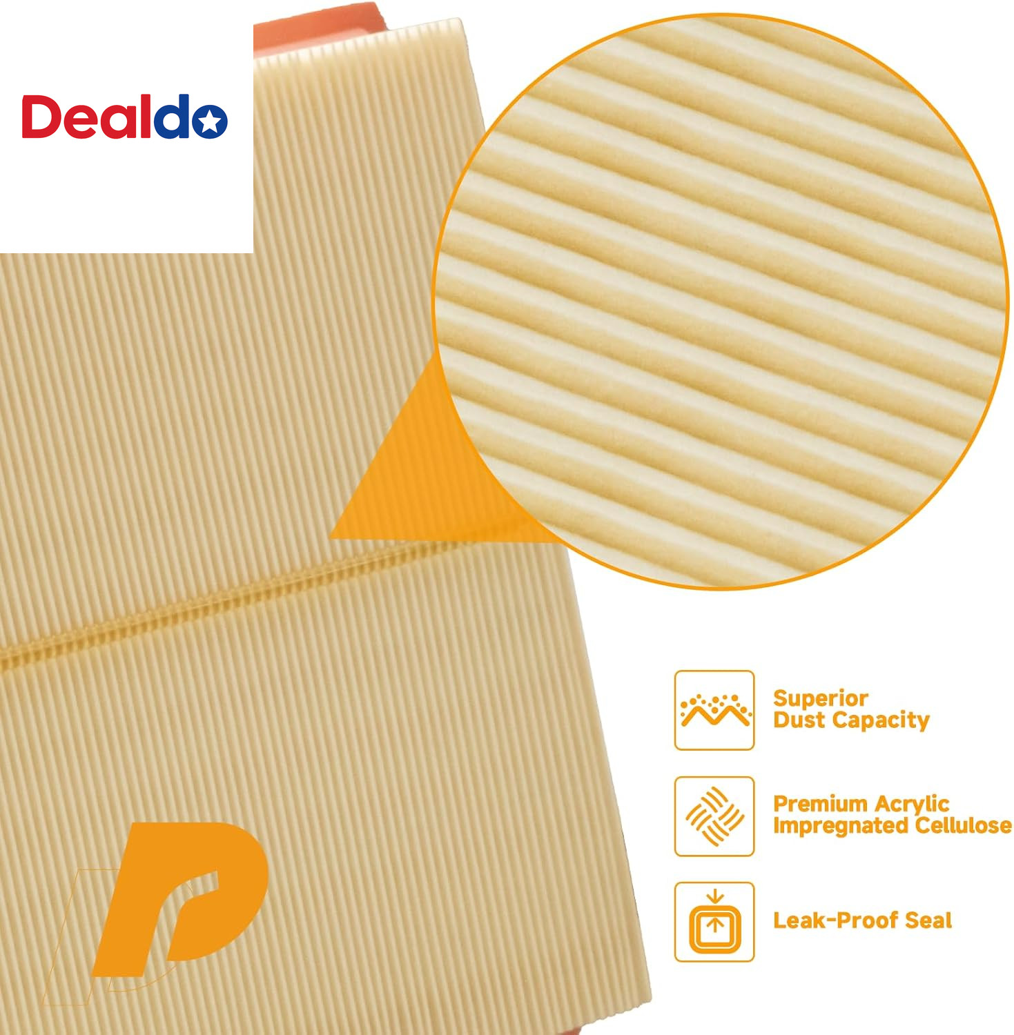 Engine Air Filter Compatible with Toyota 2018-2024 Camry, 2019-2025 RAV4, 2020-2