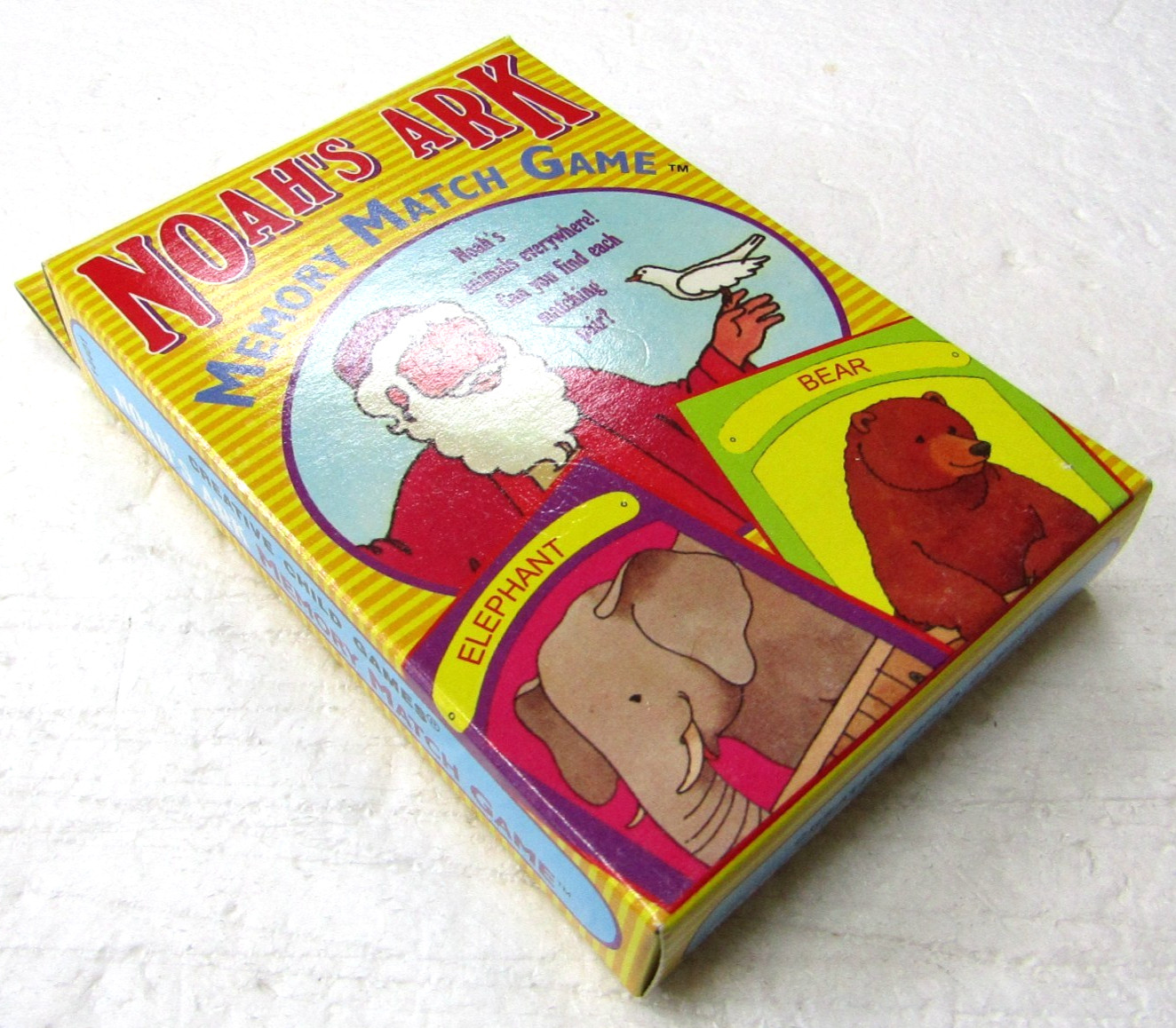 Kids Bible Flash Cards Memory Play Kit Gospel Learning Game Christian Study Tool