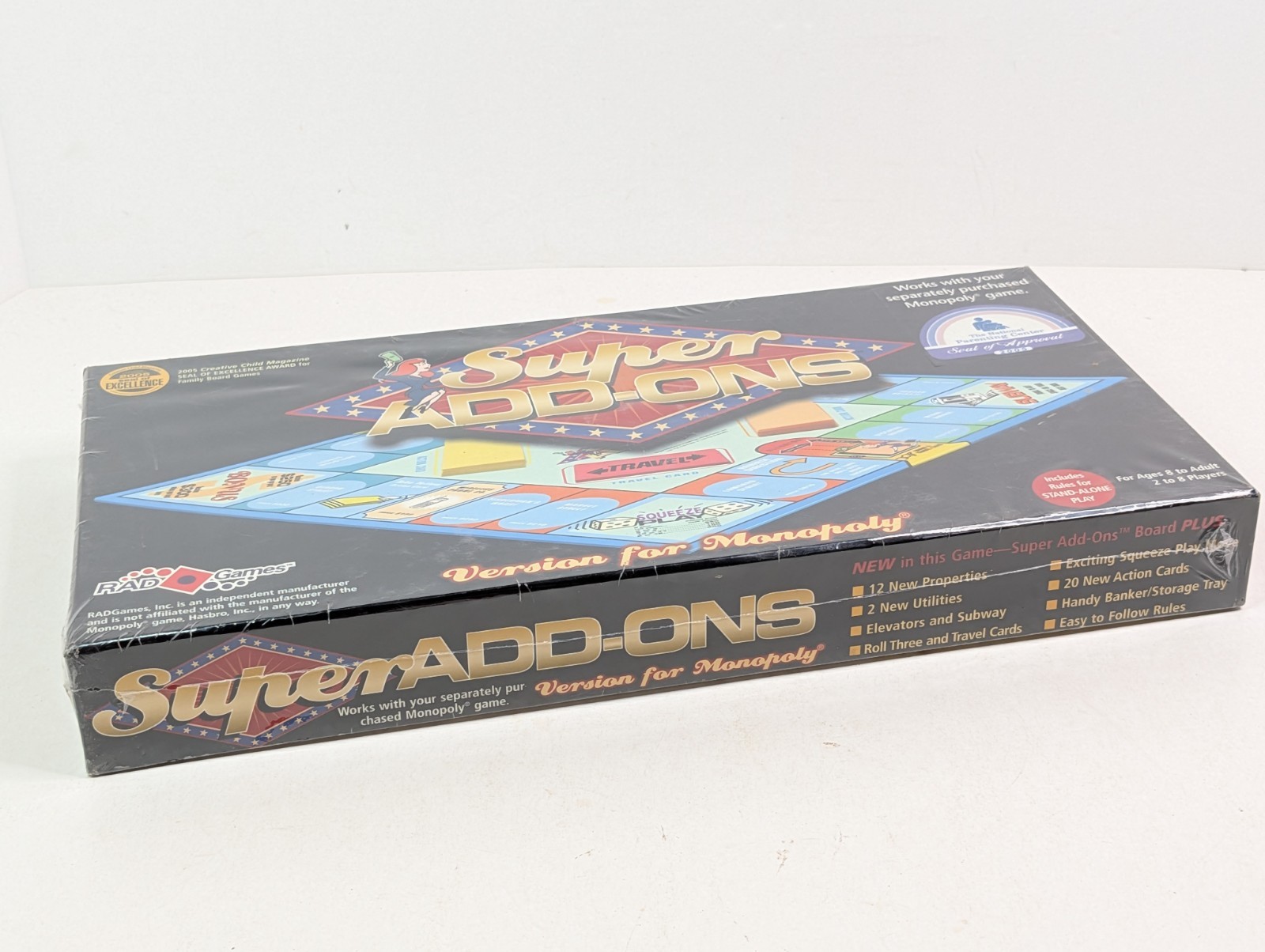 Super Add-Ons Version For Monopoly Game Board Party Family Fun 2 To 8 Players