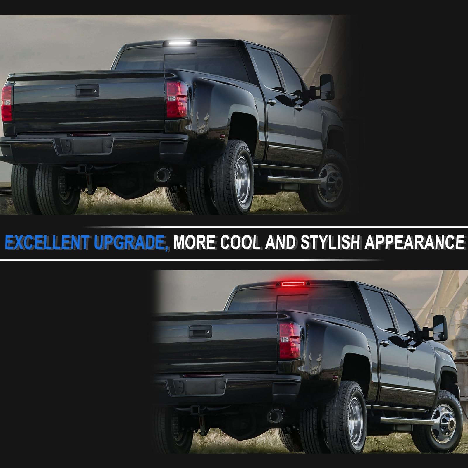 LED Third 3rd Brake Light Replacement for 2014-2019 Silverado Sierra 1500 250…