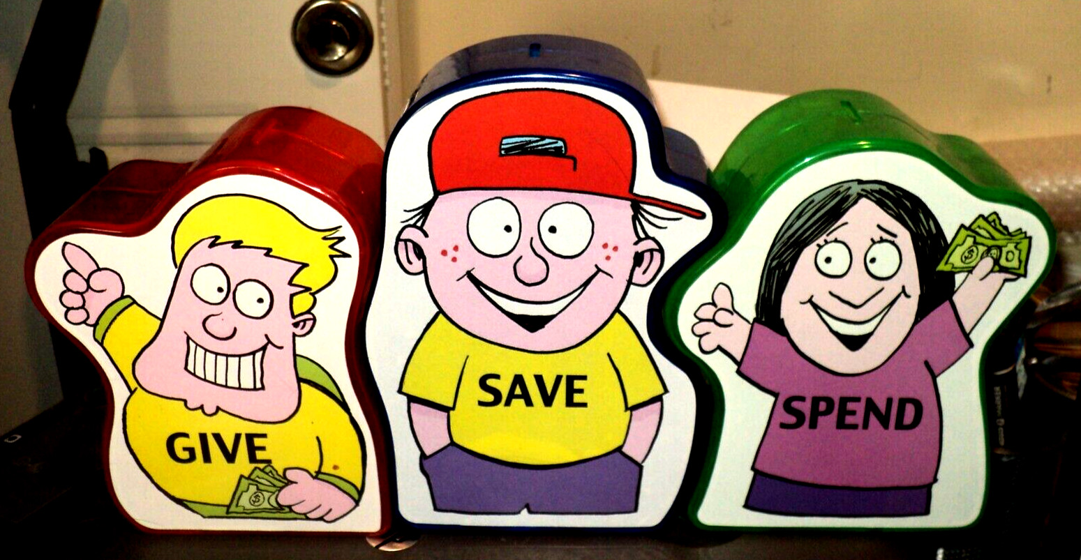 DAVE RAMSEY Junior’s Adventures Bank: Give Save Spend: Teach Your Children & You
