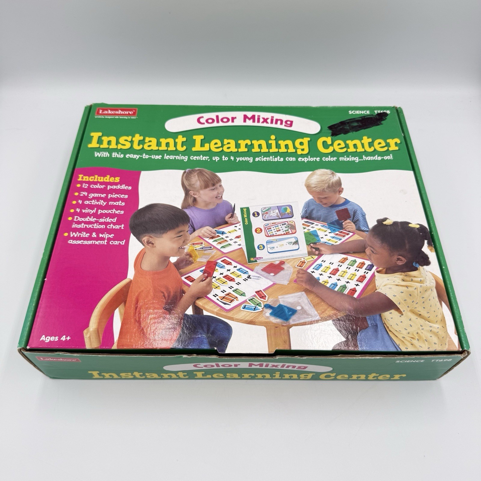 Lakeshore Instant Learning Center COLOR MIXING TT698 Science Ages 4+ COMPLETE