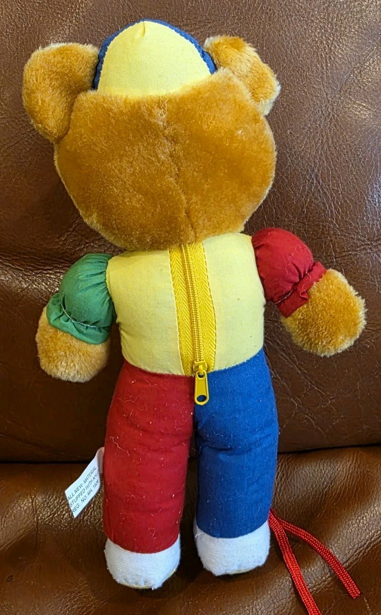 12 Inch Gary Charles Learning Educational Bear Sings ABC Song Counting Song 1-10