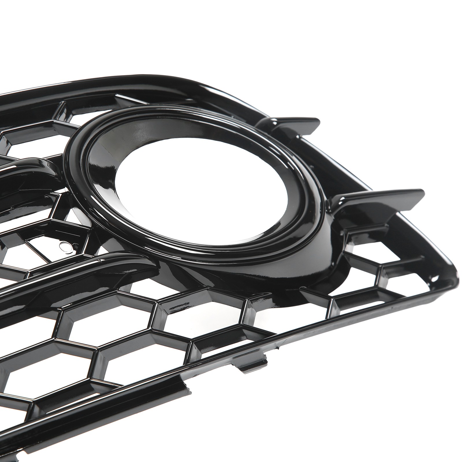 2 Pcs Bumper Fog Light Grille For B8 S4 Models 2008‑2012 OXQC