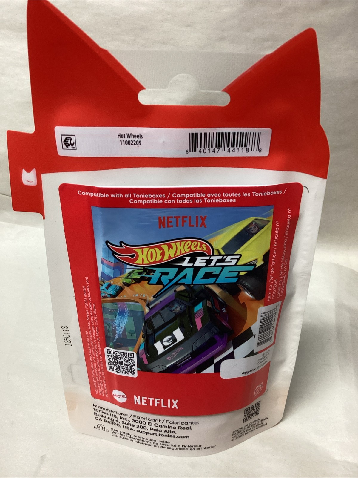 Tonies – Hot Wheels Tonie – Let’s Race Adventure – Netflix NEW